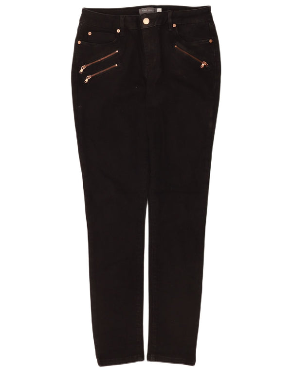 Damskie jeansy skinny MINT VELVET UK 12 Medium W30 L30 Czarne