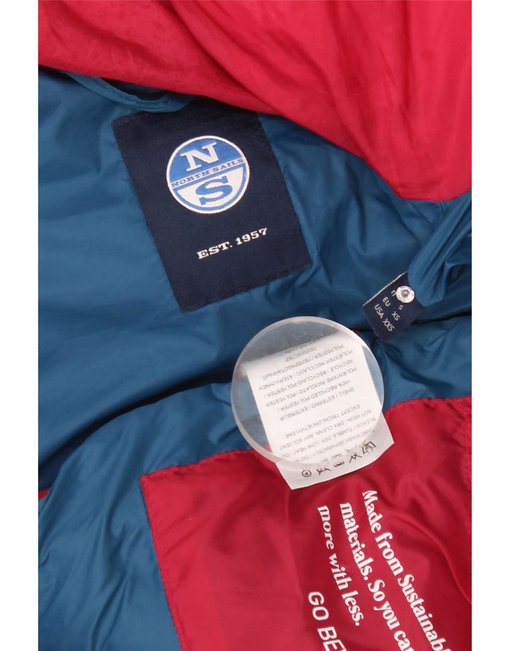 Damska kurtka oversize North Sails UK 6 XS, różowa, poliestrowa