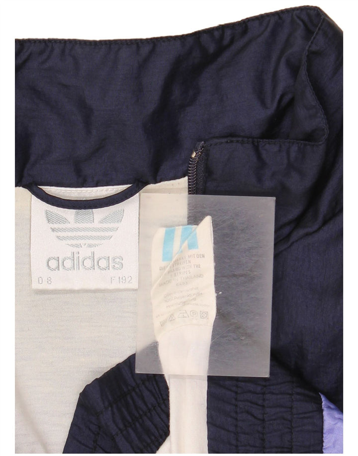 Adidas Męska bluza dresowa Top 2XL Wielokolorowy poliamid z blokami kolorów