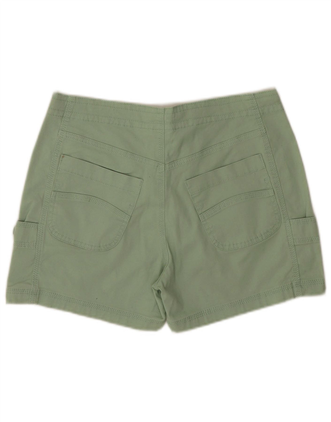 Damskie spodenki cargo Weird Fish UK 8 Small W32 Zielone bawełniane