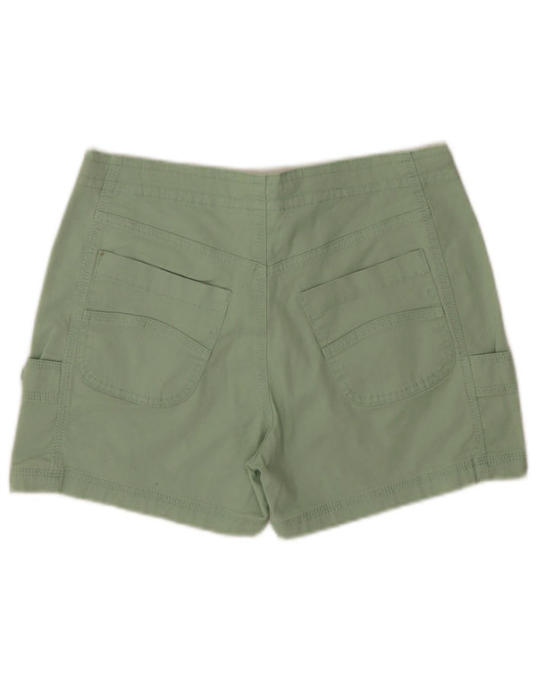 Damskie spodenki cargo Weird Fish UK 8 Small W32 Zielone bawełniane