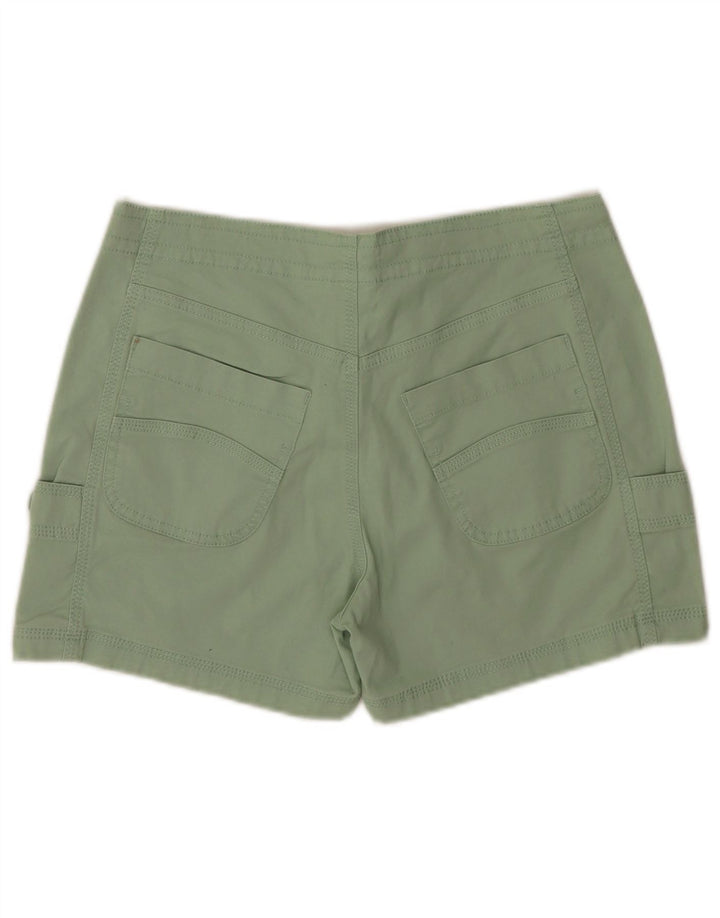Damskie spodenki cargo Weird Fish UK 8 Small W32 Zielone bawełniane