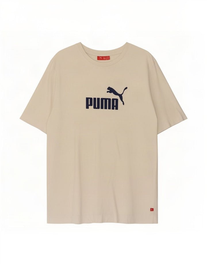 Męski T-shirt Puma z grafiką, średni biały