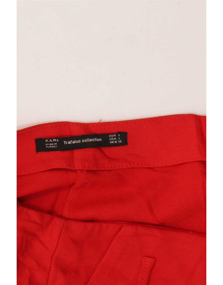 Skort damski Zara UK 14, duży, czerwony