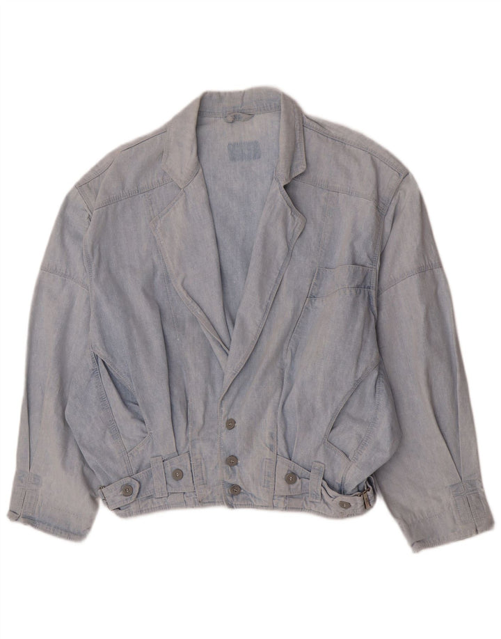 Męska kurtka dżinsowa Bomber Vintage UK 36 Small Blue