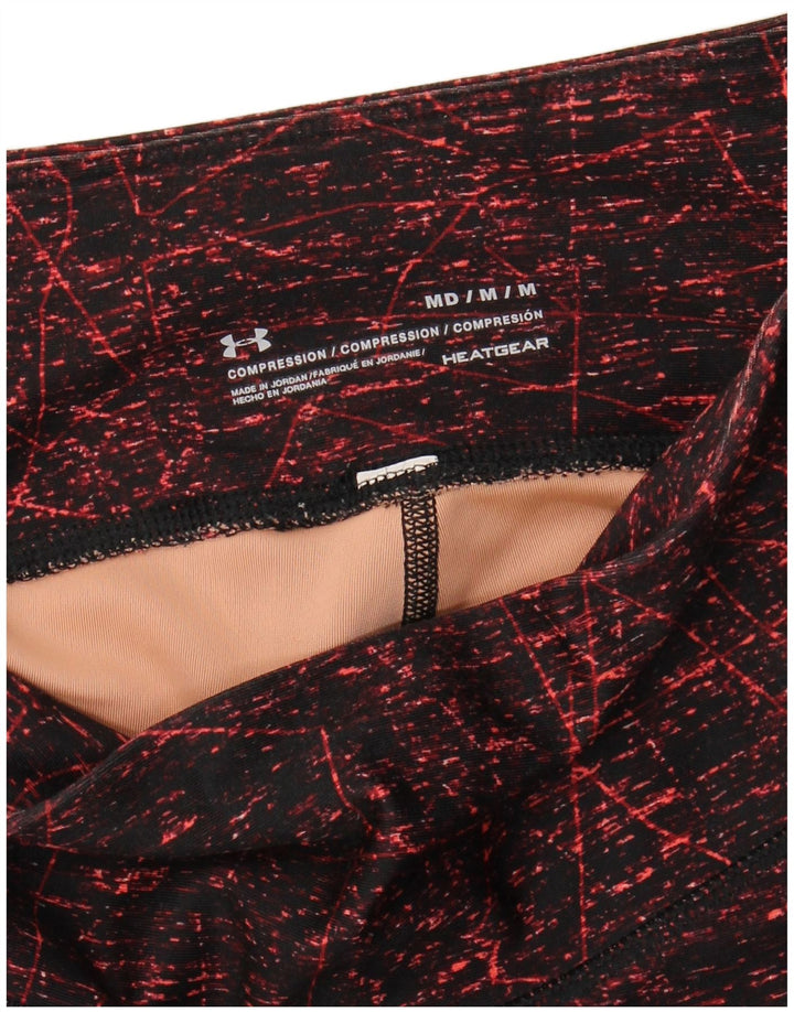 Damskie legginsy UNDER ARMOUR Heat Gear UK 12 w kolorze średniego burgunda