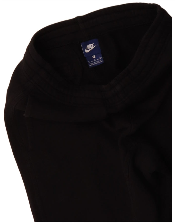 Męskie spodnie dresowe NIKE Joggery, małe, czarne, bawełniane