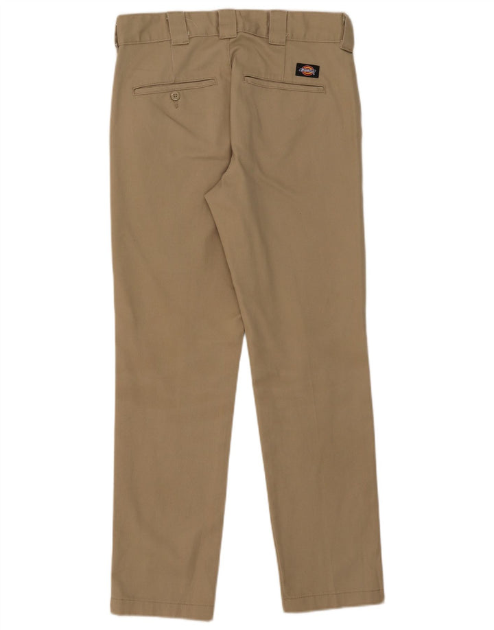 Męskie spodnie chino slim fit DICKIES W29 L30 beżowy poliester