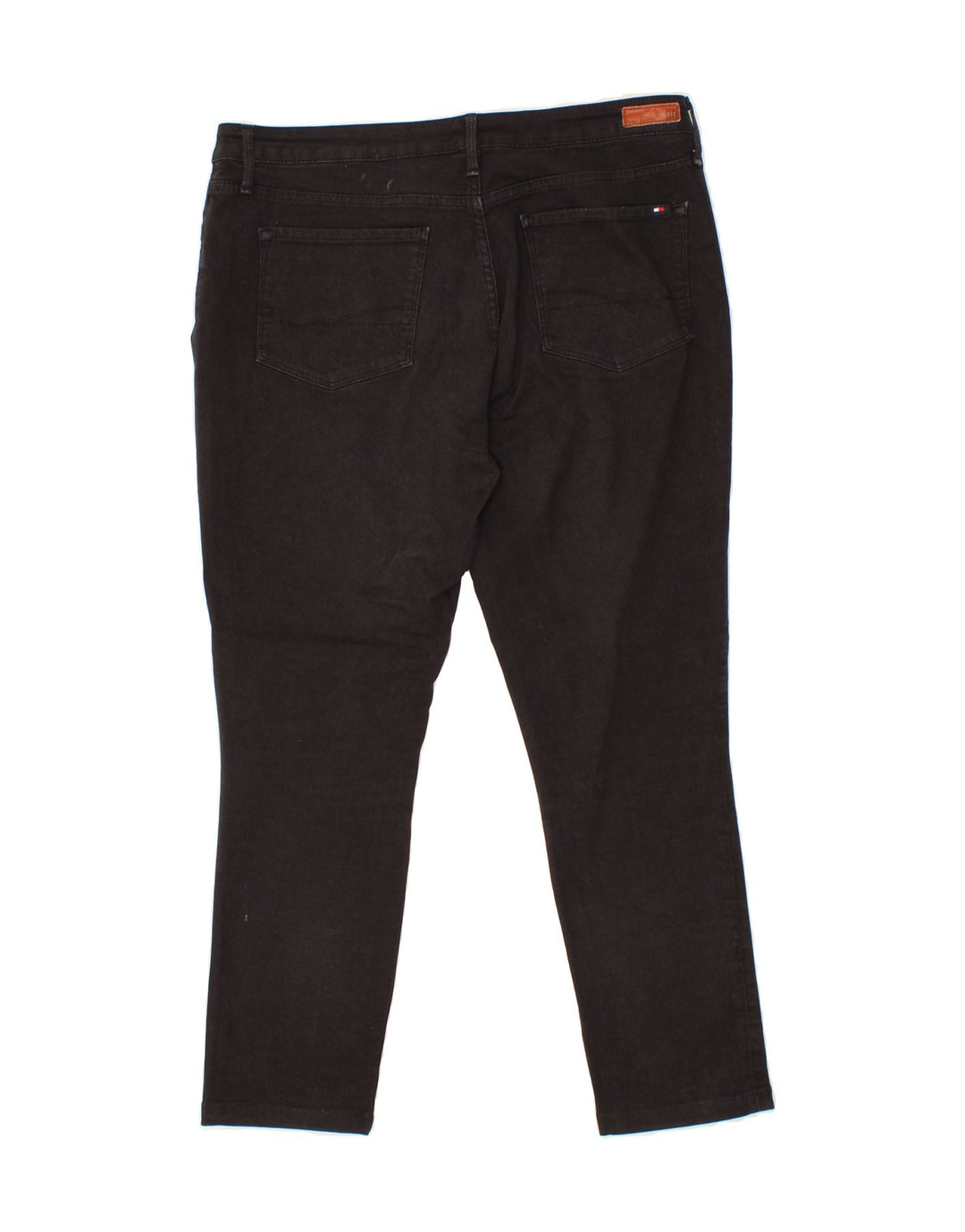 TOMMY HILFIGER Womens Slim Jeans W34 L26  Black Cotton Vintage Tommy Hilfiger and Second-Hand Tommy Hilfiger from Messina Hembry 