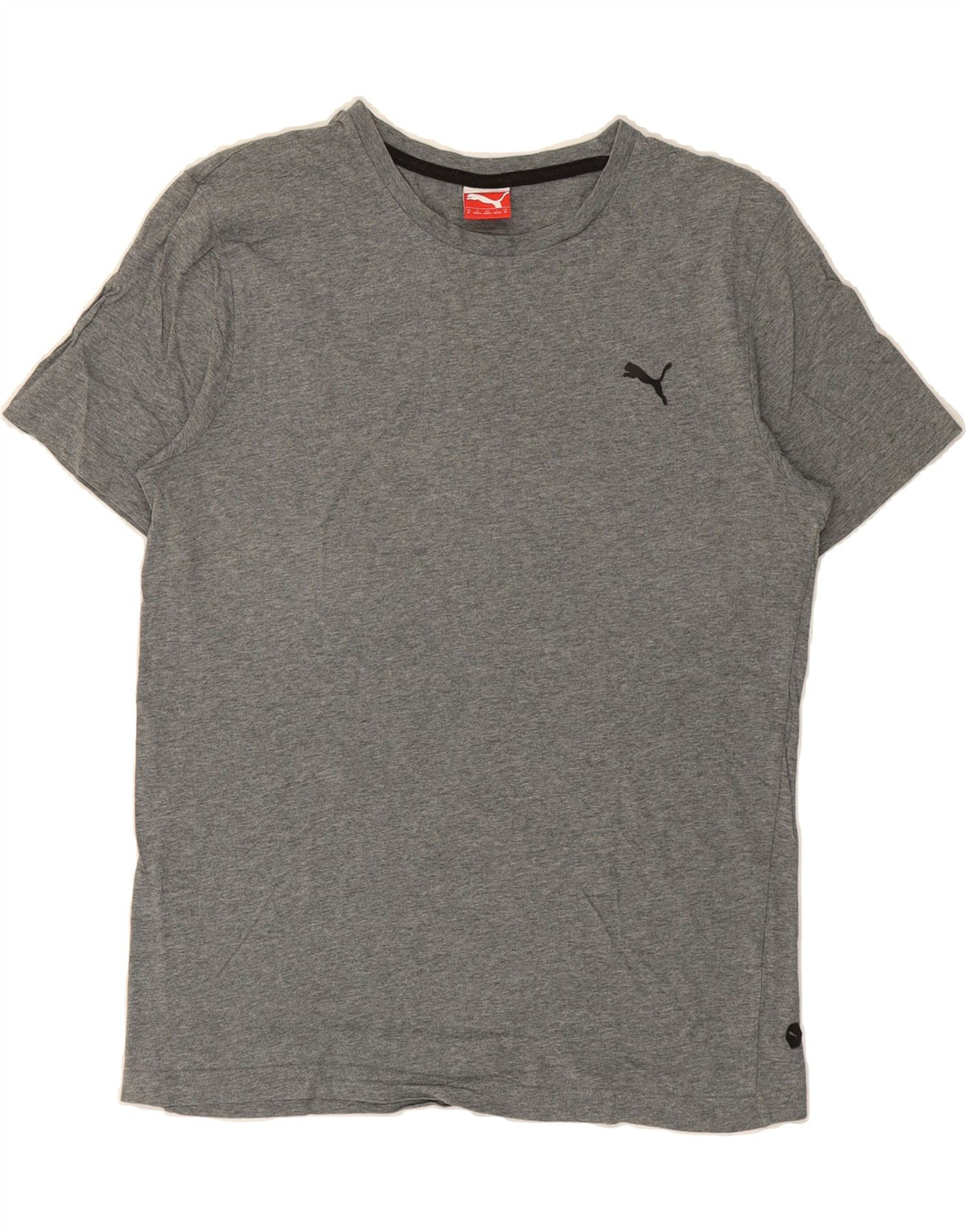 PUMA Mens T-Shirt Top Medium Grey Cotton Vintage Puma and Second-Hand Puma from Messina Hembry 