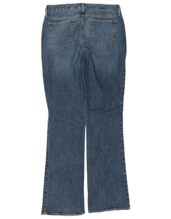 Dżinsy EDDIE BAUER Damskie lekko zakrzywione Bootcut US 8 Medium W32 L34 Niebieskie