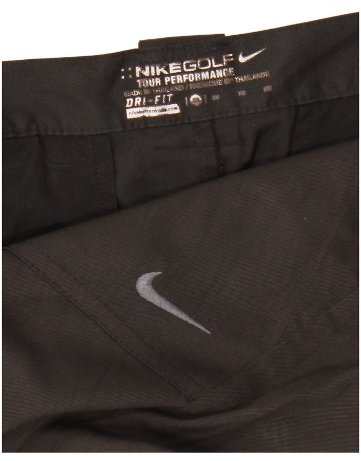 Męskie spodenki chino Nike Dri Fit W38 XL, czarny poliester