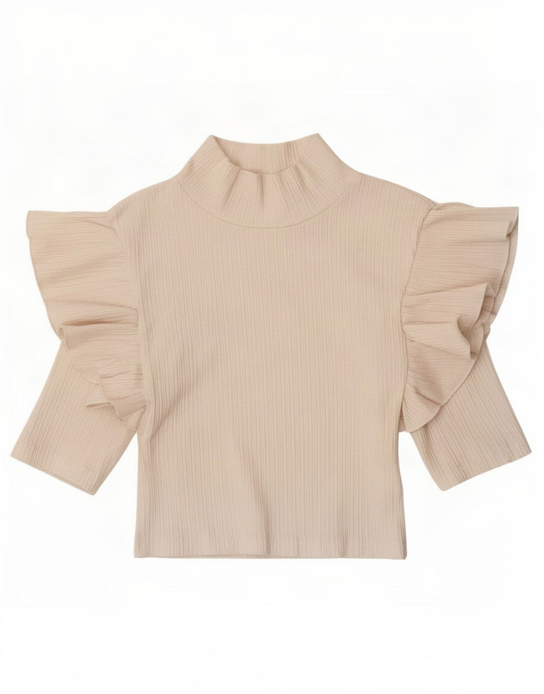 Krótki top damski Zara UK 8, mały, biały