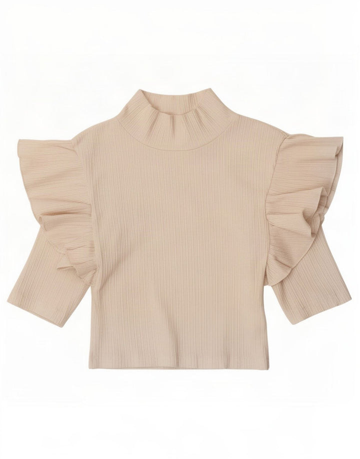 Krótki top damski Zara UK 8, mały, biały