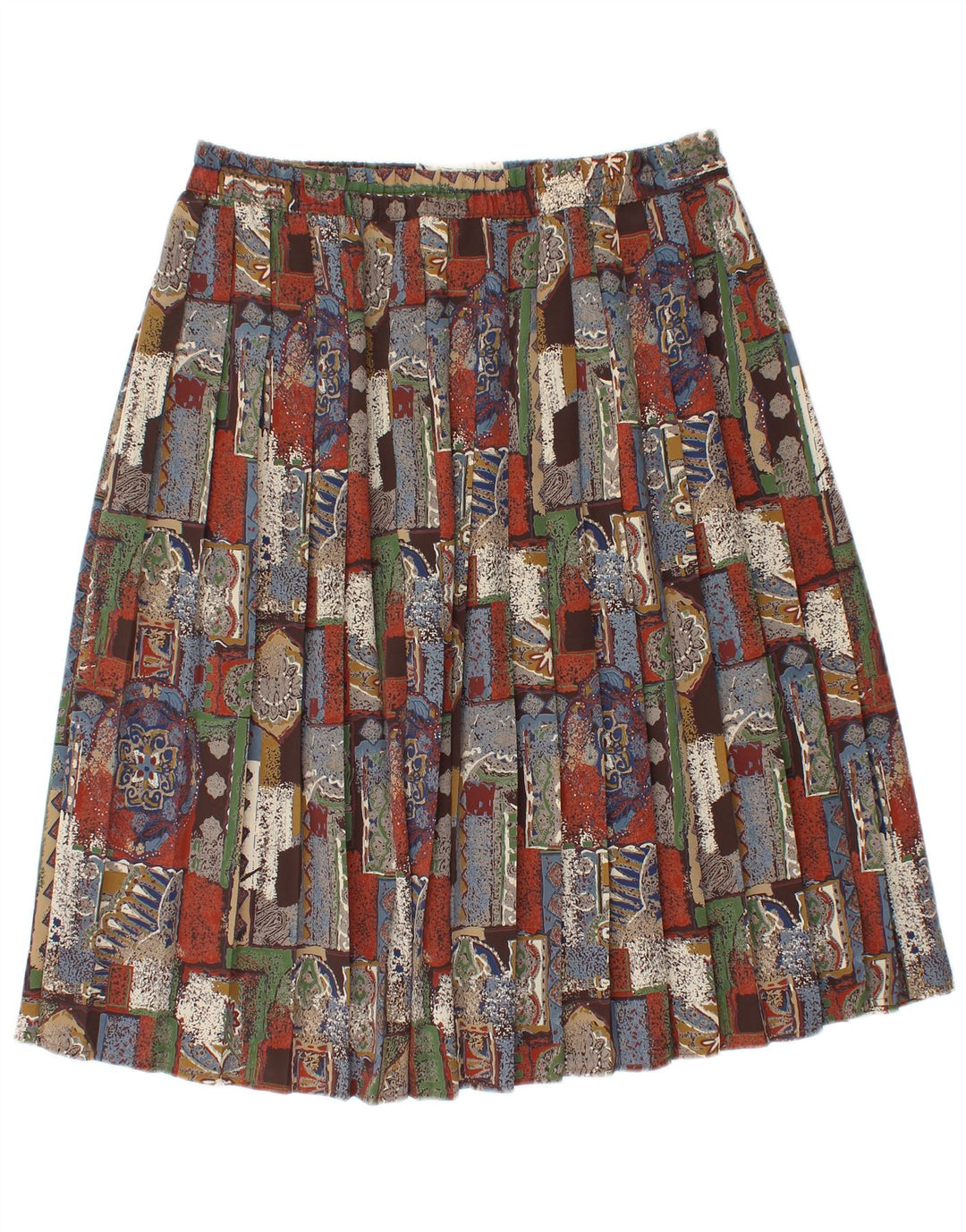 Damska plisowana spódnica Canda EU 46 XL W32 Wielobarwny patchwork