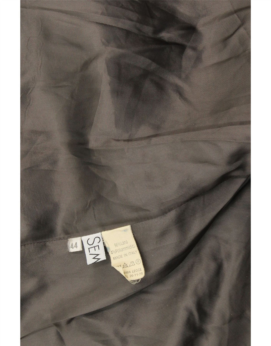 LANIFICO CAMPORE Damski płaszcz dwurzędowy IT 44 Średni czarny