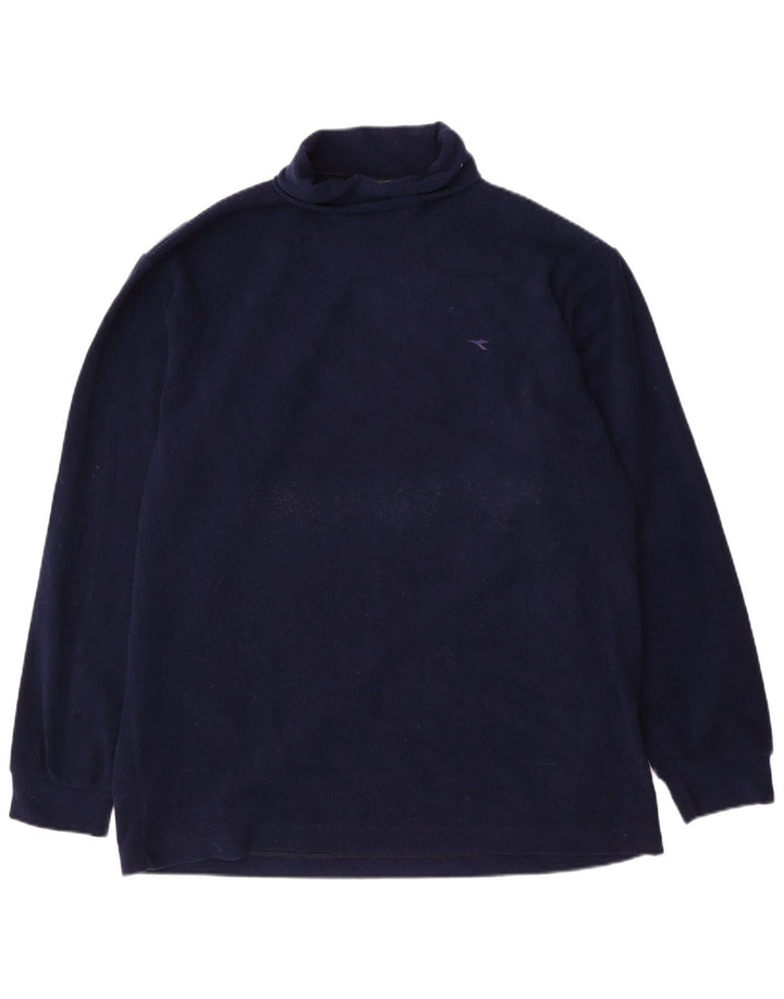 Męski sweter polarowy DIADORA XL, granatowy, poliester