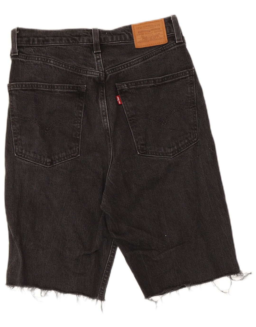 Męskie spodenki jeansowe Levi's W27 XS, czarne, bawełniane