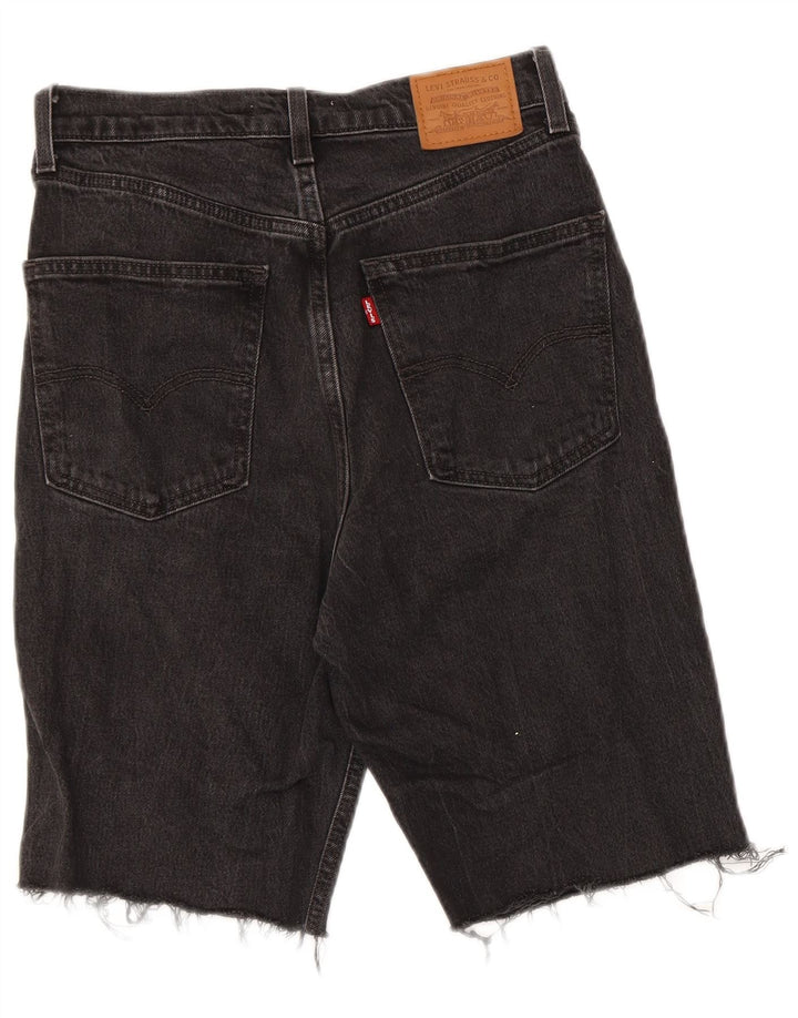 Męskie spodenki jeansowe Levi's W27 XS, czarne, bawełniane