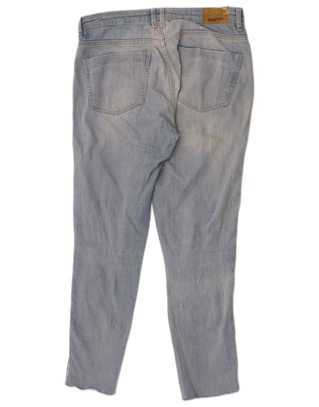 Damskie jeansy Zara Slim EU 38 Small W28 L27 Niebieski blok kolorów