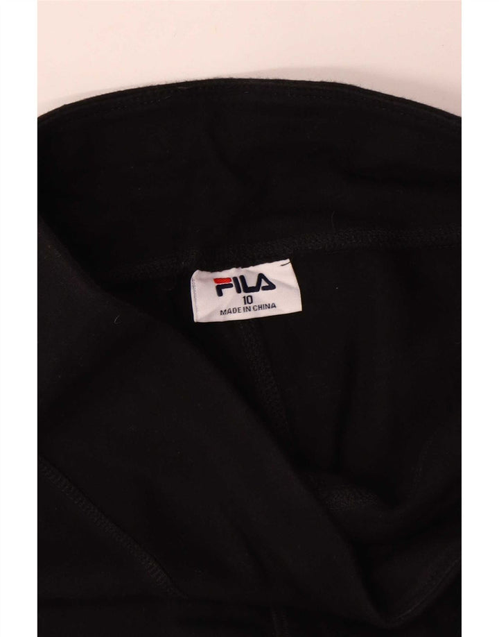 Damskie legginsy Fila Graphic UK 10 Small Black