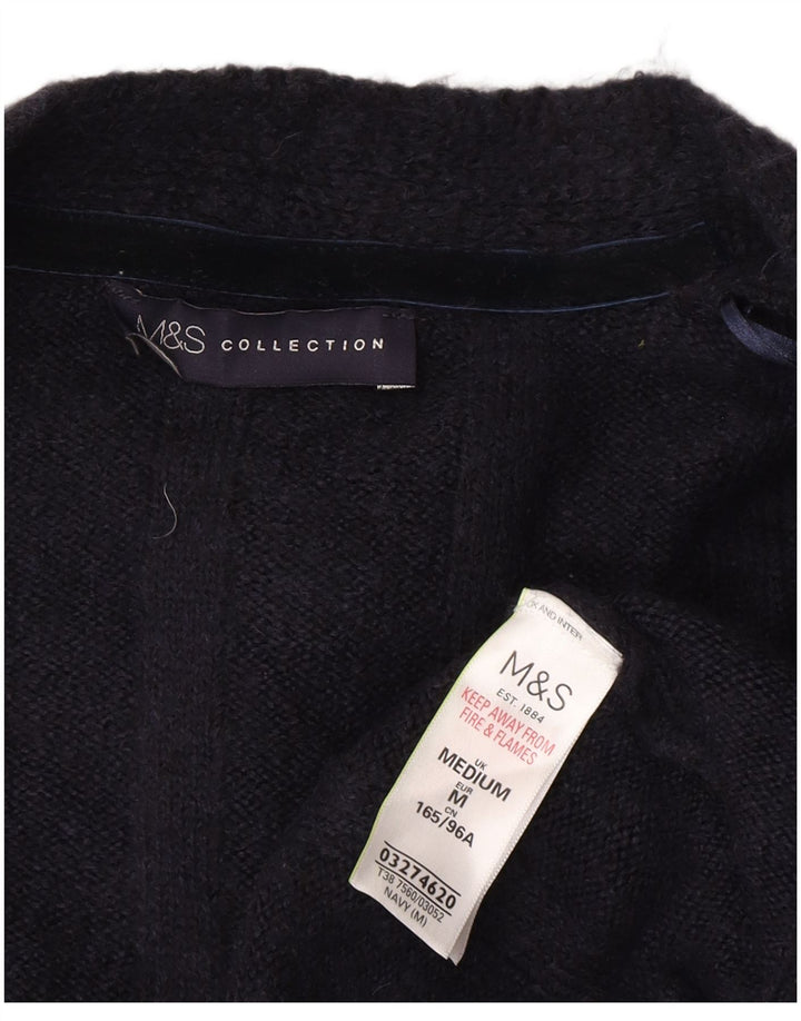 Sweter damski Marks & Spencer Longline Cardigan UK 14, średni granatowy