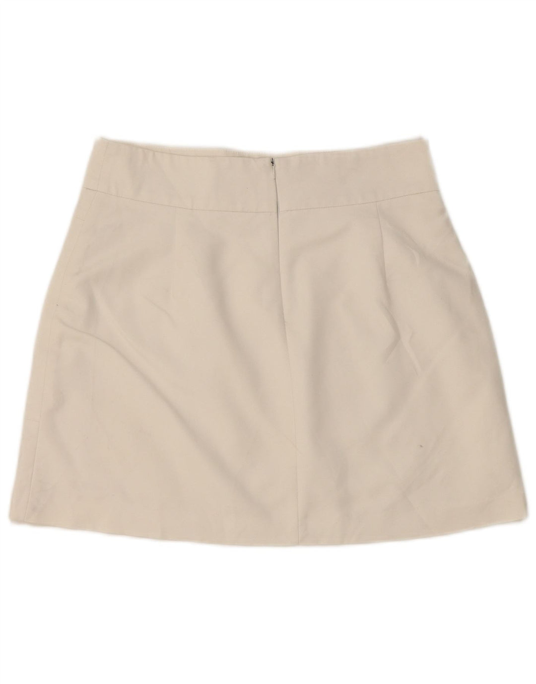 Spódnica mini damska Zara, średnia W28, biała bawełna