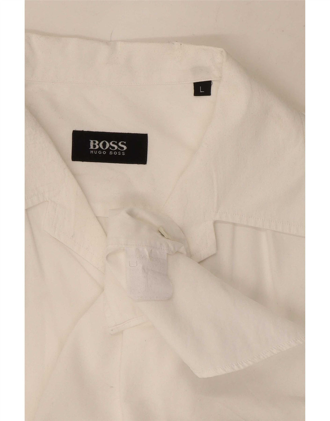 Koszula męska Hugo Boss, duża, biała, bawełniana