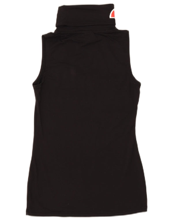Damska kamizelka graficzna Ellesse Top UK 10 Small Black Nylon