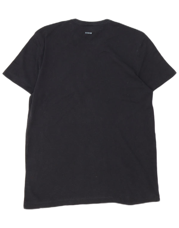 T-shirt męski HUGO BOSS Top XL, czarny, bawełniany