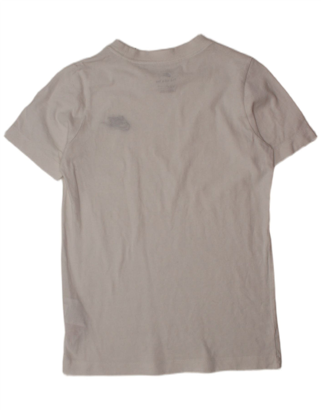 T-shirt chłopięcy NIKE, mały, 8-9 lat, biały, bawełniany