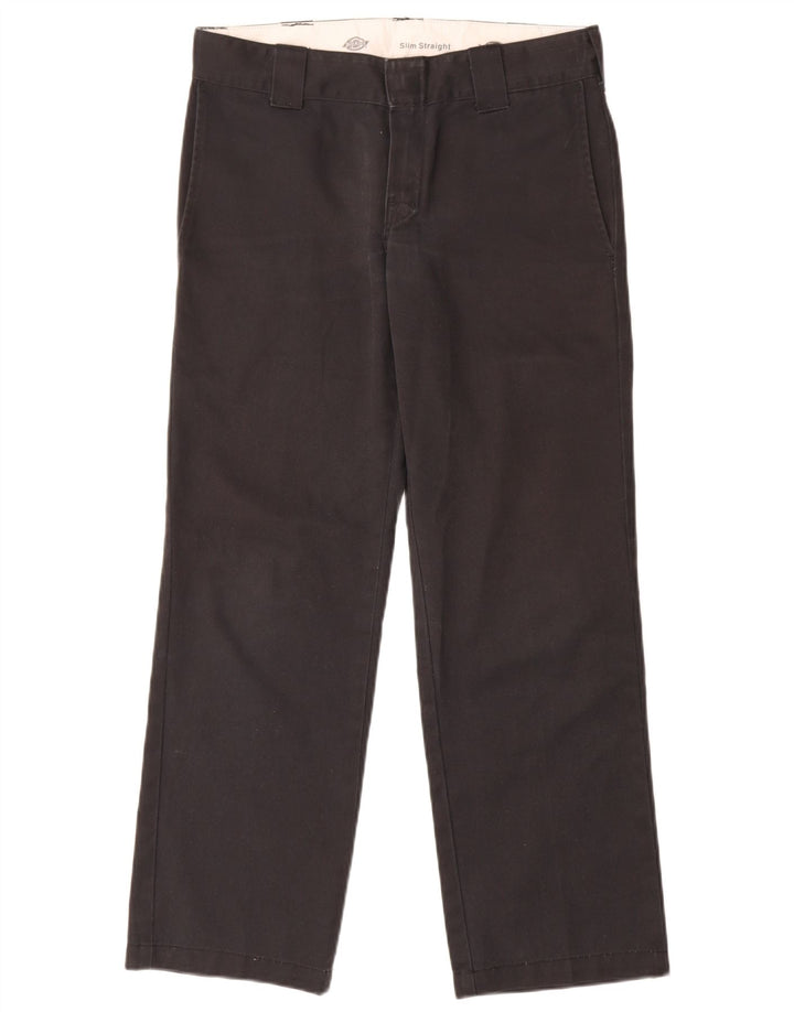 Męskie spodnie chino Dickies Slim Straight W30 L30 Czarny poliester