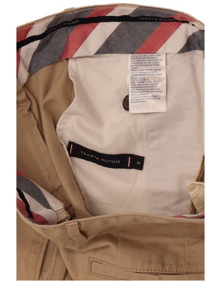 Męskie spodenki Chino Tommy Hilfiger W30 Średni beż, bawełna