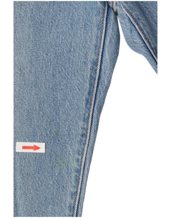 Damskie jeansy Levi's Ribcage Straight W24 L27 Niebieskie bawełniane