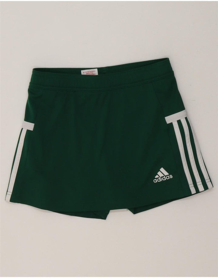 Adidas Dziewczęce Skort 11-12 Lat Zielony Poliester
