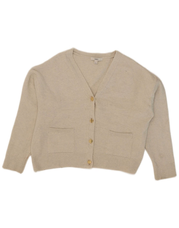 Marks & Spencer Damski sweter oversize UK 14 w kolorze średniego beżu