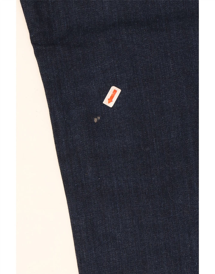 CALVIN KLEIN Mens Slim Straight Jeans W32 L32 Navy Blue Cotton Vintage Calvin Klein and Second-Hand Calvin Klein from Messina Hembry 