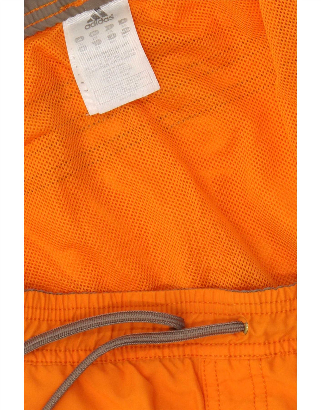 Męskie spodenki kąpielowe Adidas Graphic 2XL Pomarańczowy poliester z blokami kolorów
