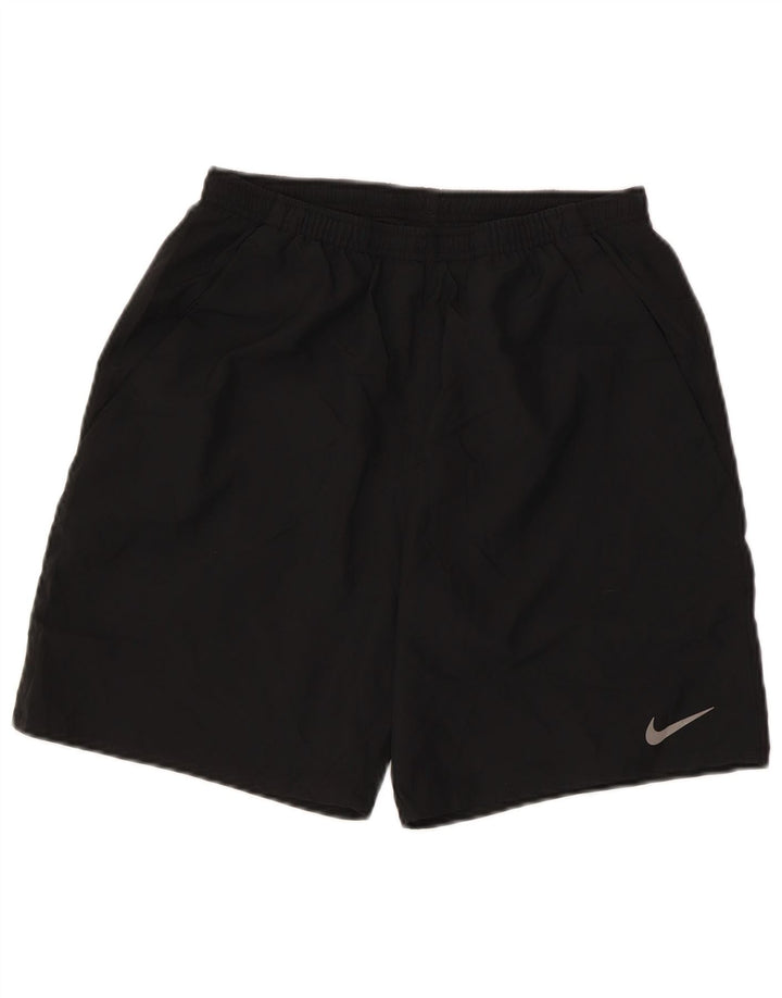 Męskie spodenki sportowe Nike Dri Fit, małe, czarne, poliestrowe