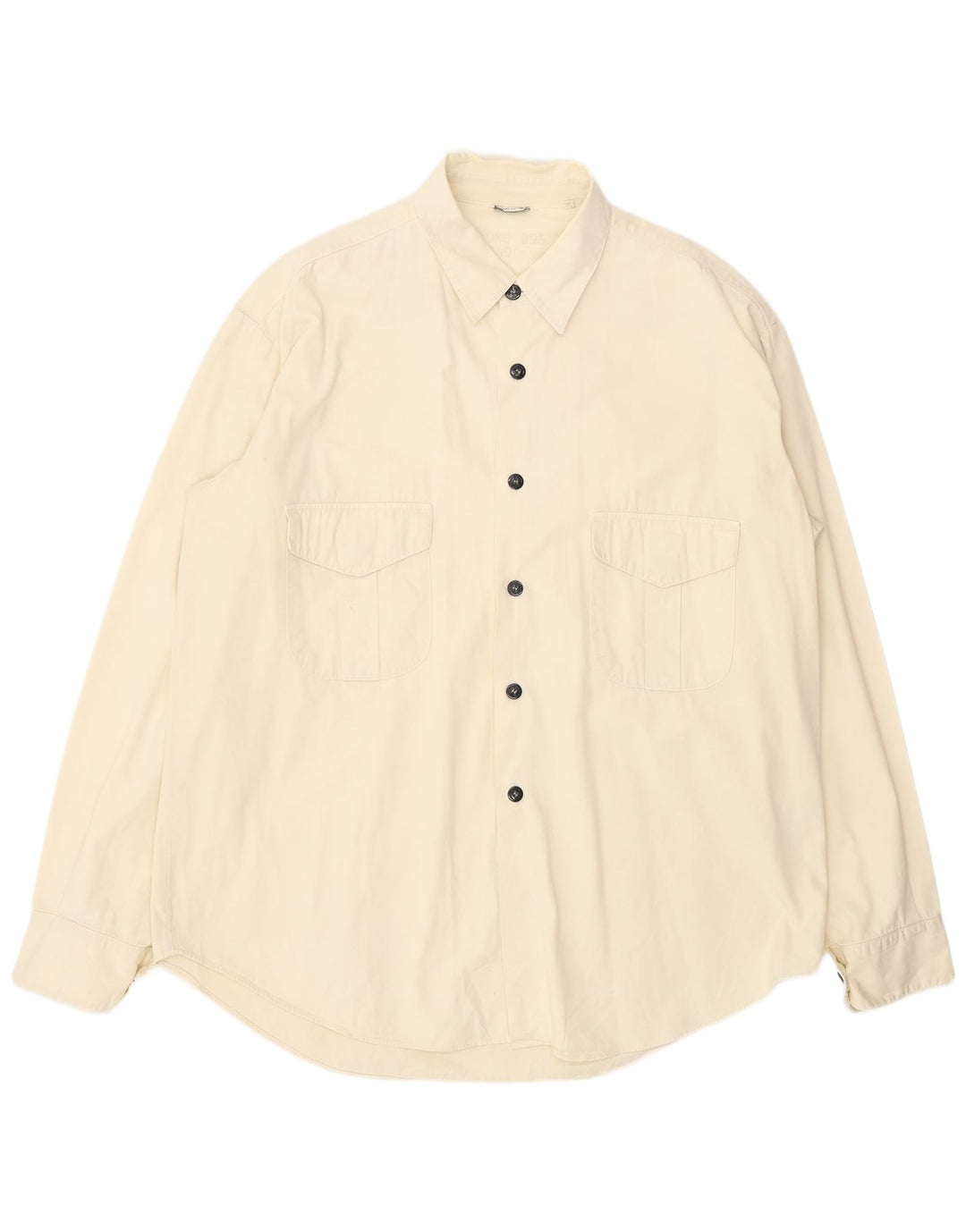 Koszula męska STONE ISLAND 2XL złamanej bieli, bawełniana klasyczna