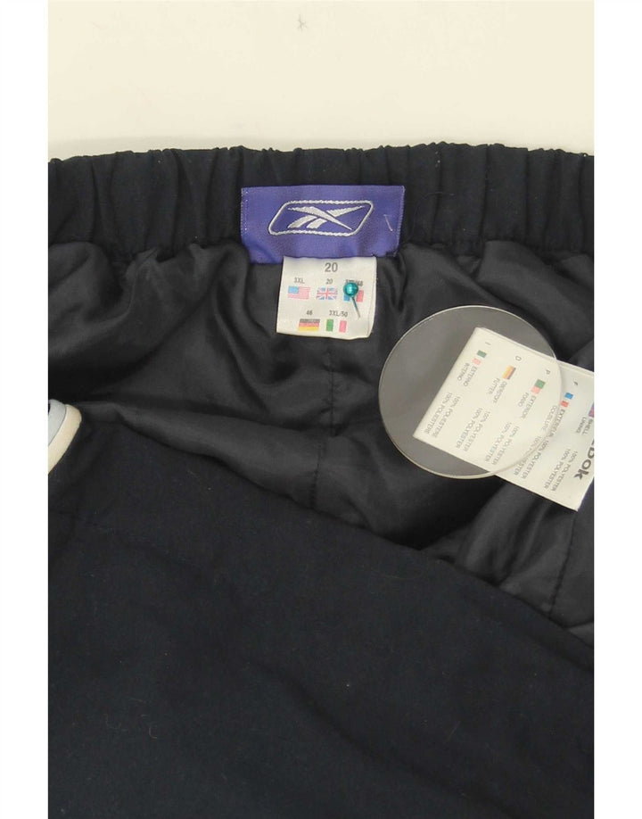 Damskie spodenki sportowe Reebok Bermudy UK 20 2XL Granatowy poliester