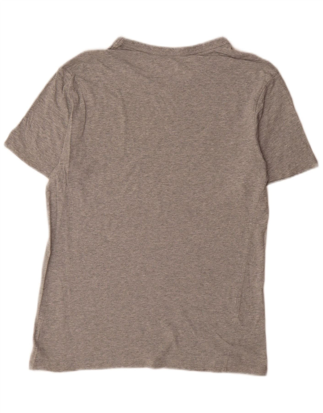 Męski T-shirt Champion z grafiką, mały, szary, bawełniany