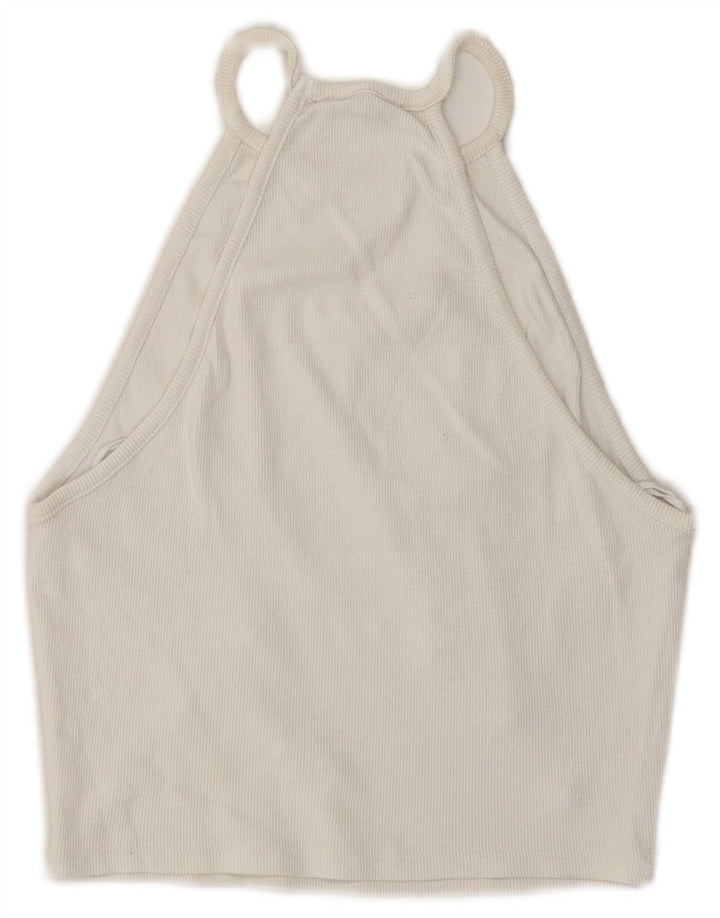 Krótki top damski Zara UK 8 Small White