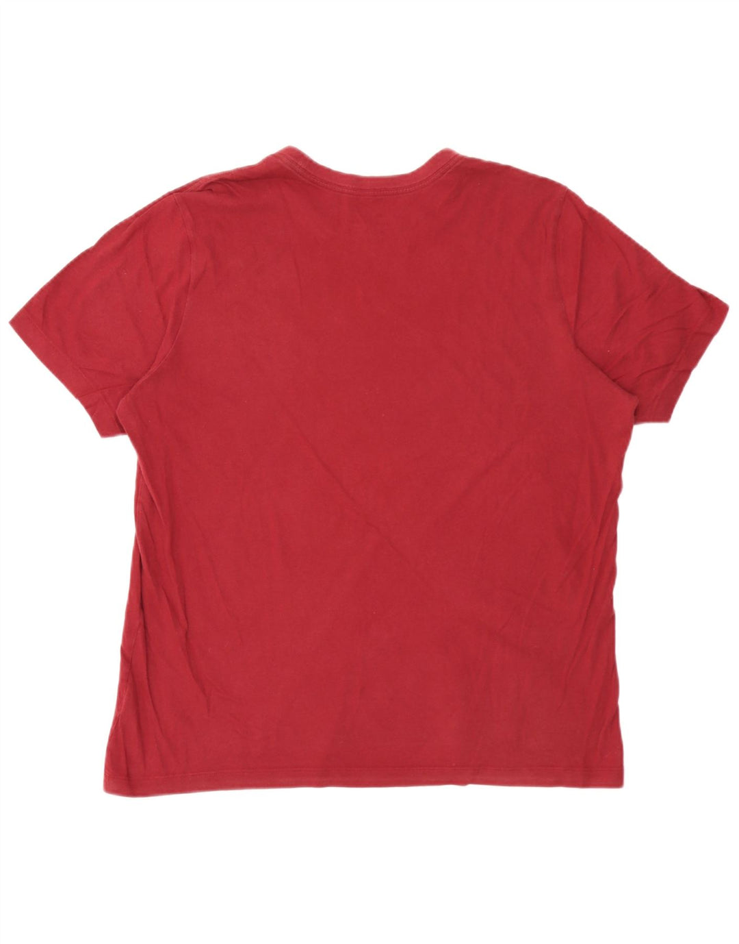 T-shirt męski Nike, duży, bordowy, bawełniany