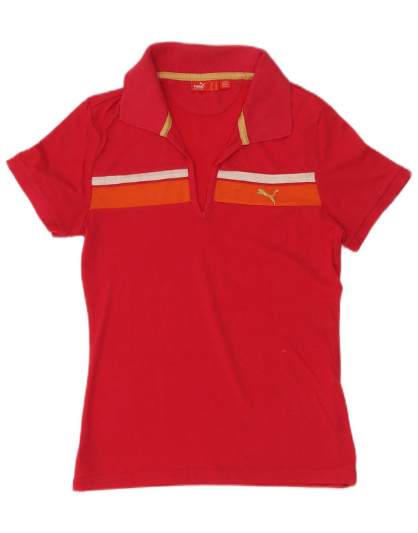 Damska koszulka polo Puma UK 12 w kolorze średniego różu