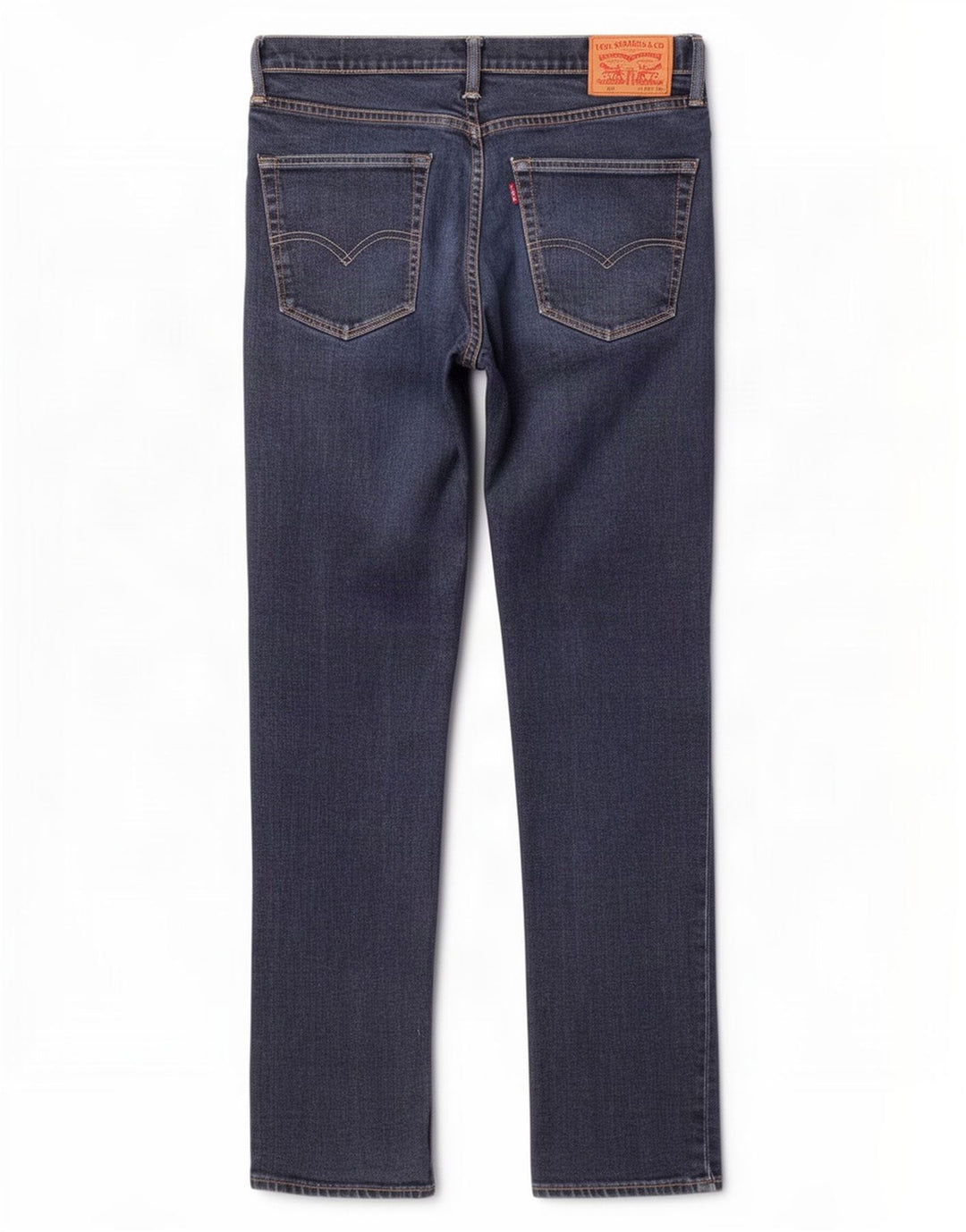 Męskie jeansy Levi's 511 Slim W36 L34 Granatowa bawełna