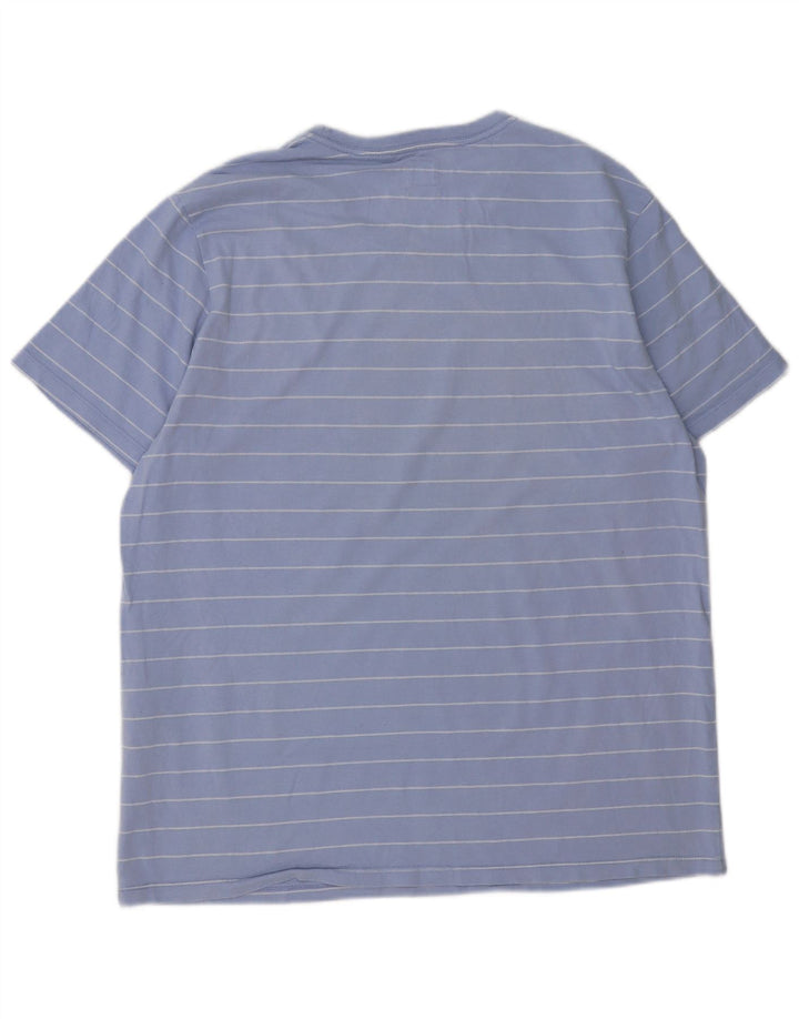 Męski standardowy t-shirt Levi's, duży, bawełniany w niebieskie paski