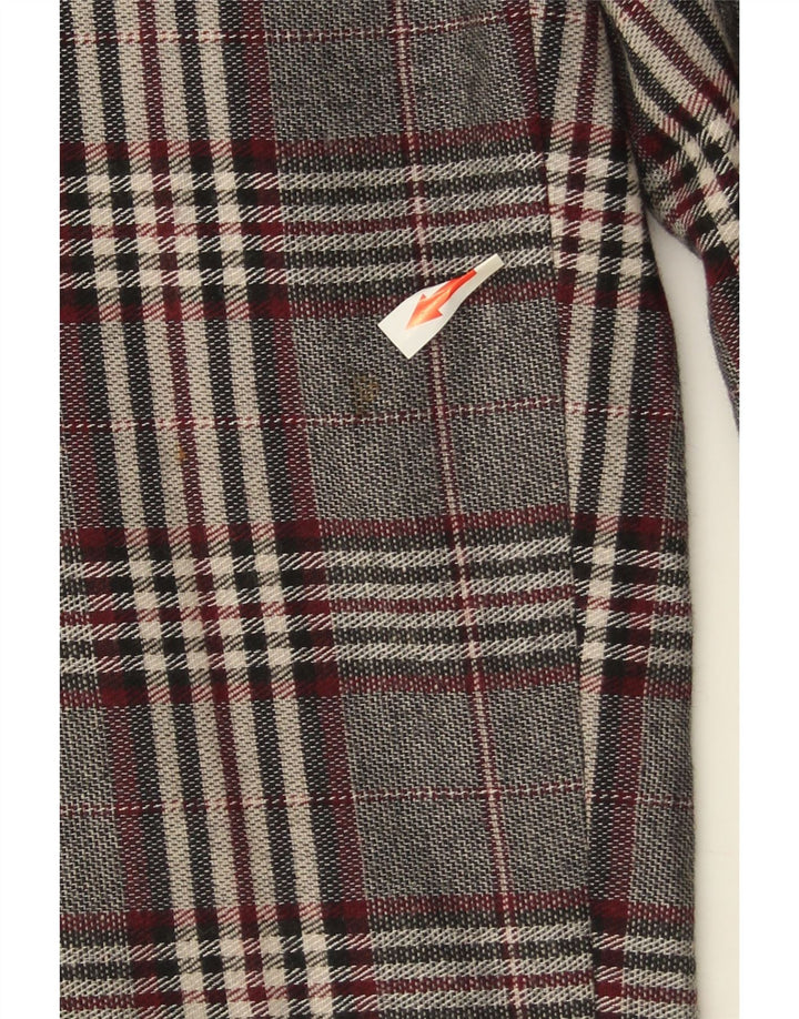 Damskie spodnie Chino Massimo Dutti EU 40 Medium W30 L29 Szara kratka