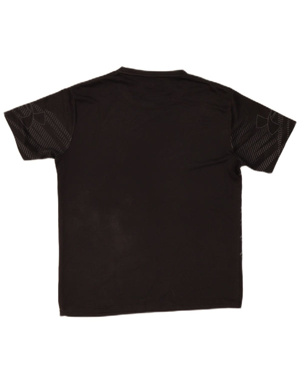Damska koszulka z grafiką Under Armour Heat Gear Graphic Top UK 16 w duże czarne paski