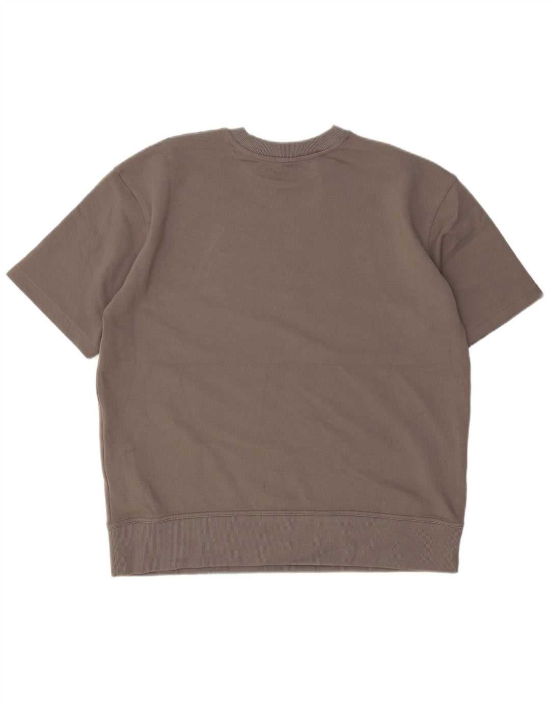Damski sweter oversize z krótkim rękawem Zara UK 14, średni szary